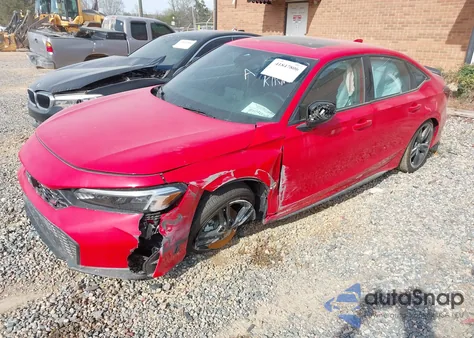 2025 Honda Civic Si Base W/High Performance Summer Tires/ из США, поврежденный, VIN 2HGFE1E57SH474212